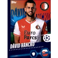 Sticker 261 David Hancko - Feyenoord