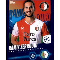 Sticker 264 Ramiz Zerrouki - Feyenoord