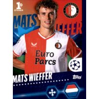 Sticker 265 Mars Wieffer - Feyenoord
