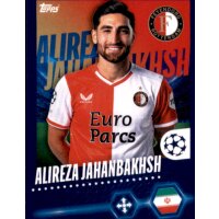 Sticker 266 Alireza Jahanbakhs - Feyenoord