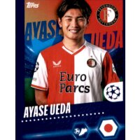 Sticker 271 Ayase Ueda - Feyenoord