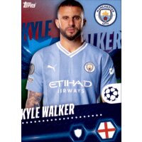 Sticker 296 Kyle Walker - Manchester City