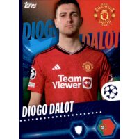 Sticker 315 Diogo Dalot - Manchester United