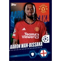 Sticker 316 Aaron Wan-Bissaka - Manchester United
