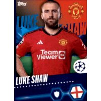Sticker 320 Luke Shaw - Manchester United