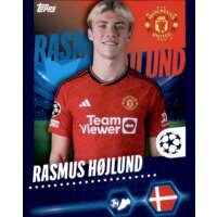 Sticker 326 Rasmus Hojlund - Manchester United
