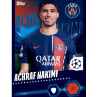 Sticker 353 Achraf Hakimi - Paris Saint-Germain
