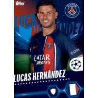 Sticker 357 Lucas Hernandez - Paris Saint-Germain