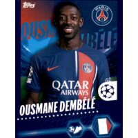 Sticker 365 Ousmane Dembele - Paris Saint-Germain