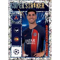 Sticker 367 Marco Asensio (Super Striker) - Paris...