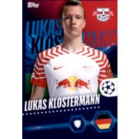 Sticker 374 Lukas Klostermann - RB Leipzig