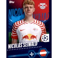 Sticker 378 Nicolas Seiwald - RB Leipzig
