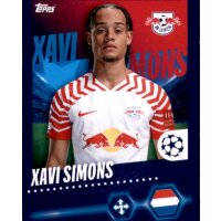Sticker 381 Xavi Simons - RB Leipzig