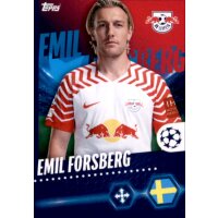Sticker 382 Emil Forsberg - RB Leipzig