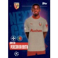 Sticker 406 David Pereira da Costa (Next Gen) - RC Lens