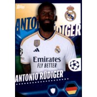 Sticker 413 Antonio Rüdiger - Real Madrid C.F.