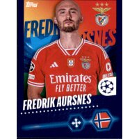 Sticker 473 Fredrik Aursnes - SL Benfica