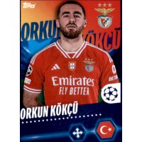 Sticker 475 Orkun Kökcü - SL Benfica