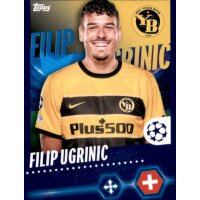 Sticker 532 Filip Ugrinic - BSC Young Boys