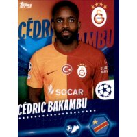 Sticker 572 Cedric Bakambu - Galatasaray AS