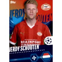 Sticker 588 Jerdy Schouten - PSV Eindhoven