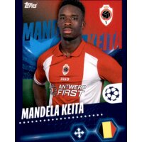 Sticker 605 Mandela Keita - Royal Antwerp FC