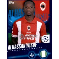 Sticker 607 Alhassan Yusuf - Royal Antwerp FC