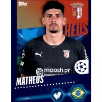 Sticker 618 Matheus - SC Braga