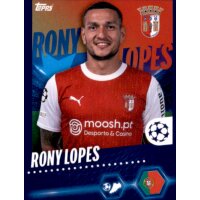 Sticker 628 Rony Lopes - SC Braga