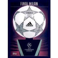 Sticker 636 Final Milan 2001 - Ball