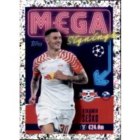 Sticker 711 Benjamin Sesko - RB Leipzig - Mega Signings