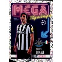 Sticker 715 Sandro Tonali - Newcastle United - Mega Signings