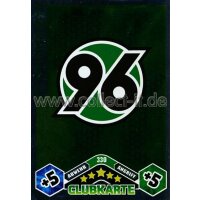 MX-330 - HANNOVER 96 - Clubkarte - Saison 10/11