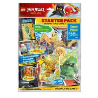 LEGO Ninjago Serie 9 Trading Cards - 1 Starter + 10 Booster