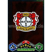 MX-334 - BAYER O4 LEVERKUSEN - Clubkarte - Saison 10/11