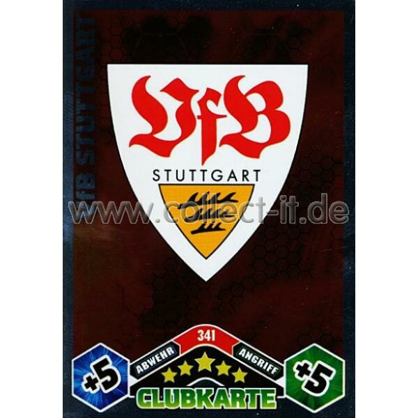 MX-341 - VfB STUTTGART - Clubkarte - Saison 10/11