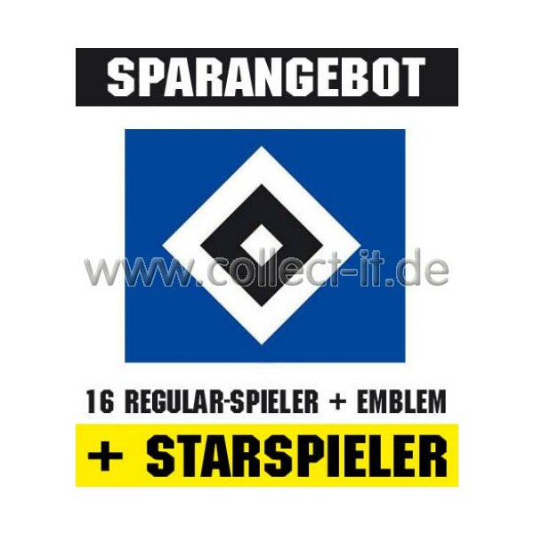 Mannschafts-Paket mit beiden Star-Spielern - Hamburger SV - Saison 2010/11