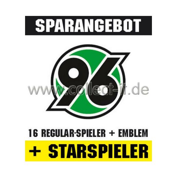 Mannschafts-Paket mit beiden Star-Spielern - Hannover 96 - Saison 2010/11