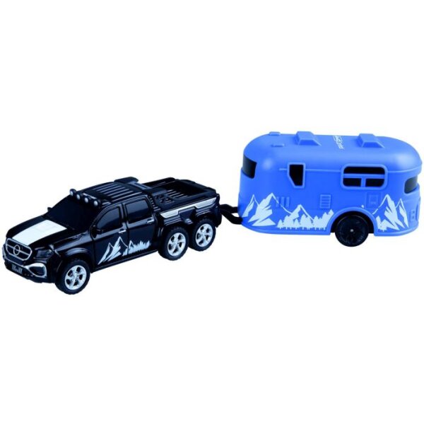 Mini RC Car mit Wohnwagen