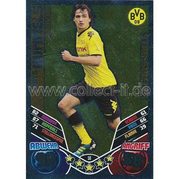 MX-058 - MATS HUMMELS - Star-Spieler - Saison 11/12