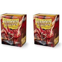 5x Dragon Shield Matte Sleeves - Ruby