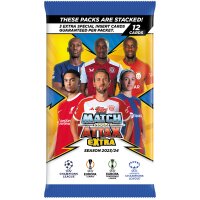 Match Attax Champions League 2023/24 EXTRA - Trading Cards - 1 Blister + 1 Multipack