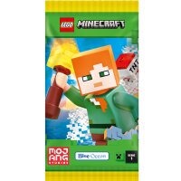 LEGO Minecraft Serie 1 Trading Cards - 1 Leere Sammelmappe + 20 Booster