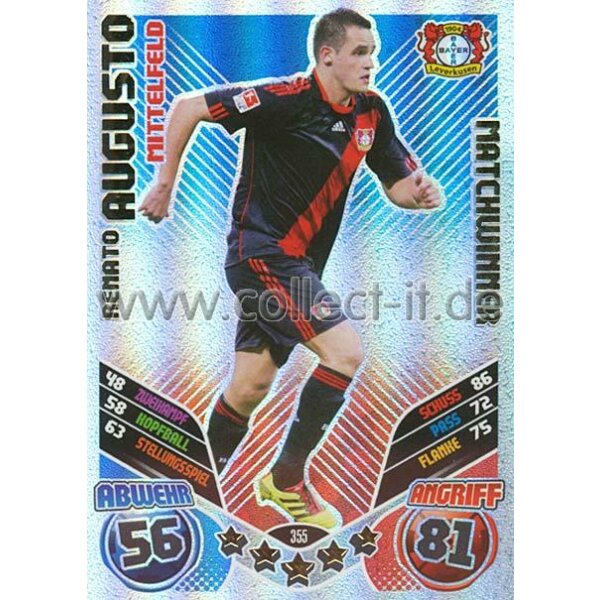 MX-355 - RENATO AUGUSTO - Matchwinner - Saison 11/12