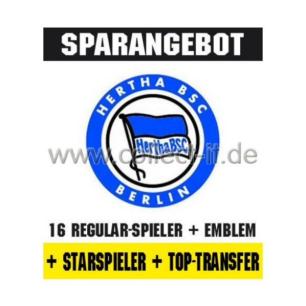 Mannschafts-Paket mit Starspieler und Top-Transfer - Hertha BSC Berlin - Saison 2011/12