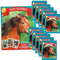 Pferde - Meine Reiterwelt - Sammersticker - 1 Sammelalbum...