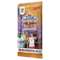 Topps Match Attax EXTRA Bundesliga 2023/24 - 1 Leere Sammelmappe + 10 Booster
