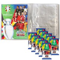 Match Attax UEFA EURO 2024 Germany - 1 Leere Sammelmappe...