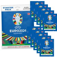 UEFA EURO 2024 Germany - Sammelsticker - 1 Starter Pack +...