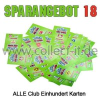 Match Attax - Spar 18 - Saison 11/12 - ALLE Club...